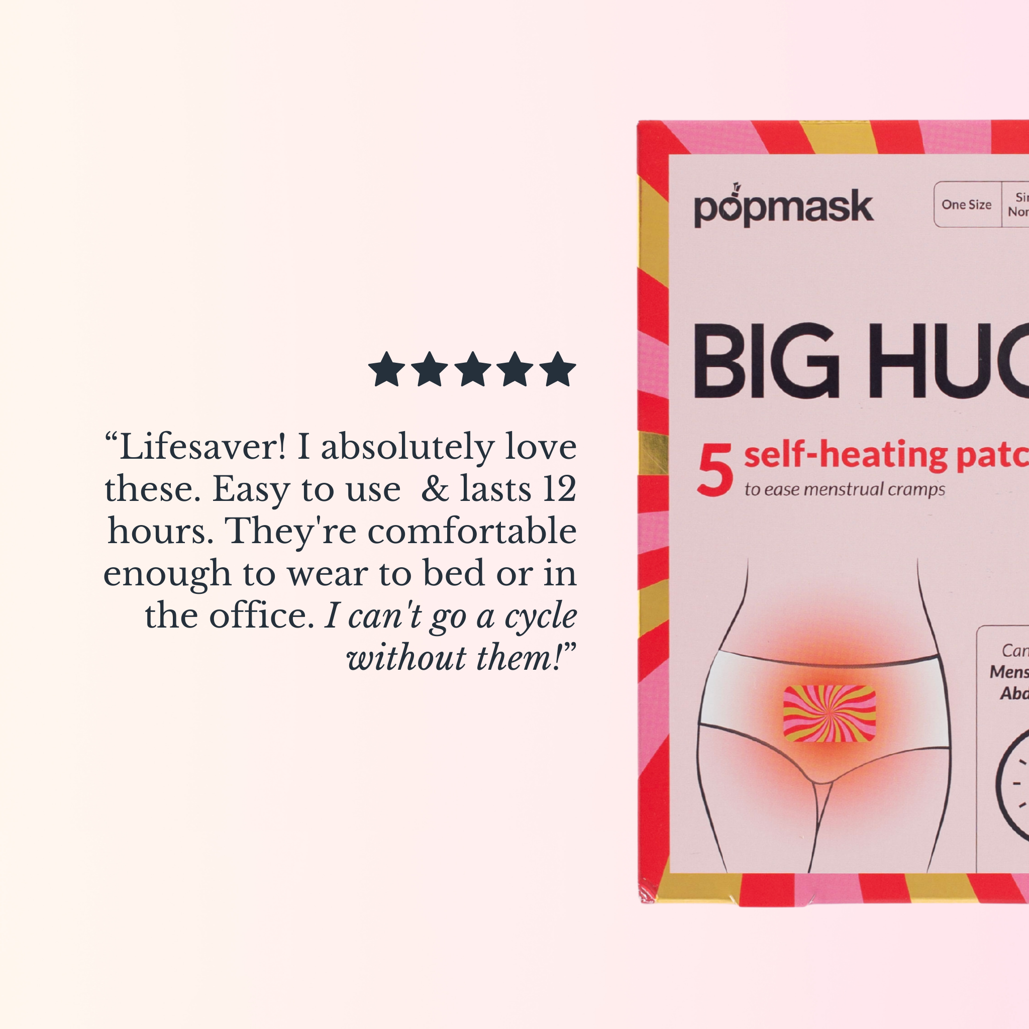 Big Hug Self-Heating Patches