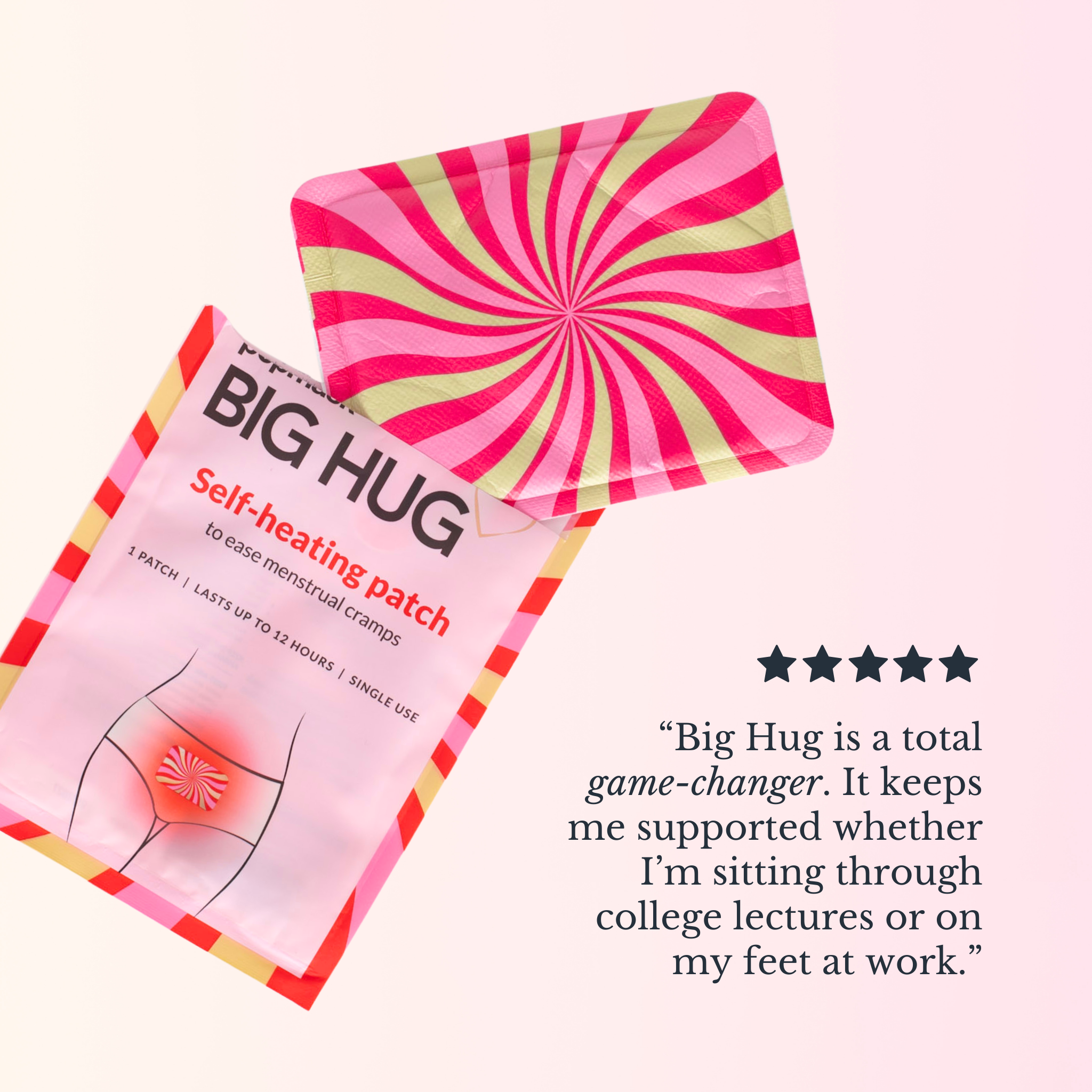 Big Hug Self-Heating Patches