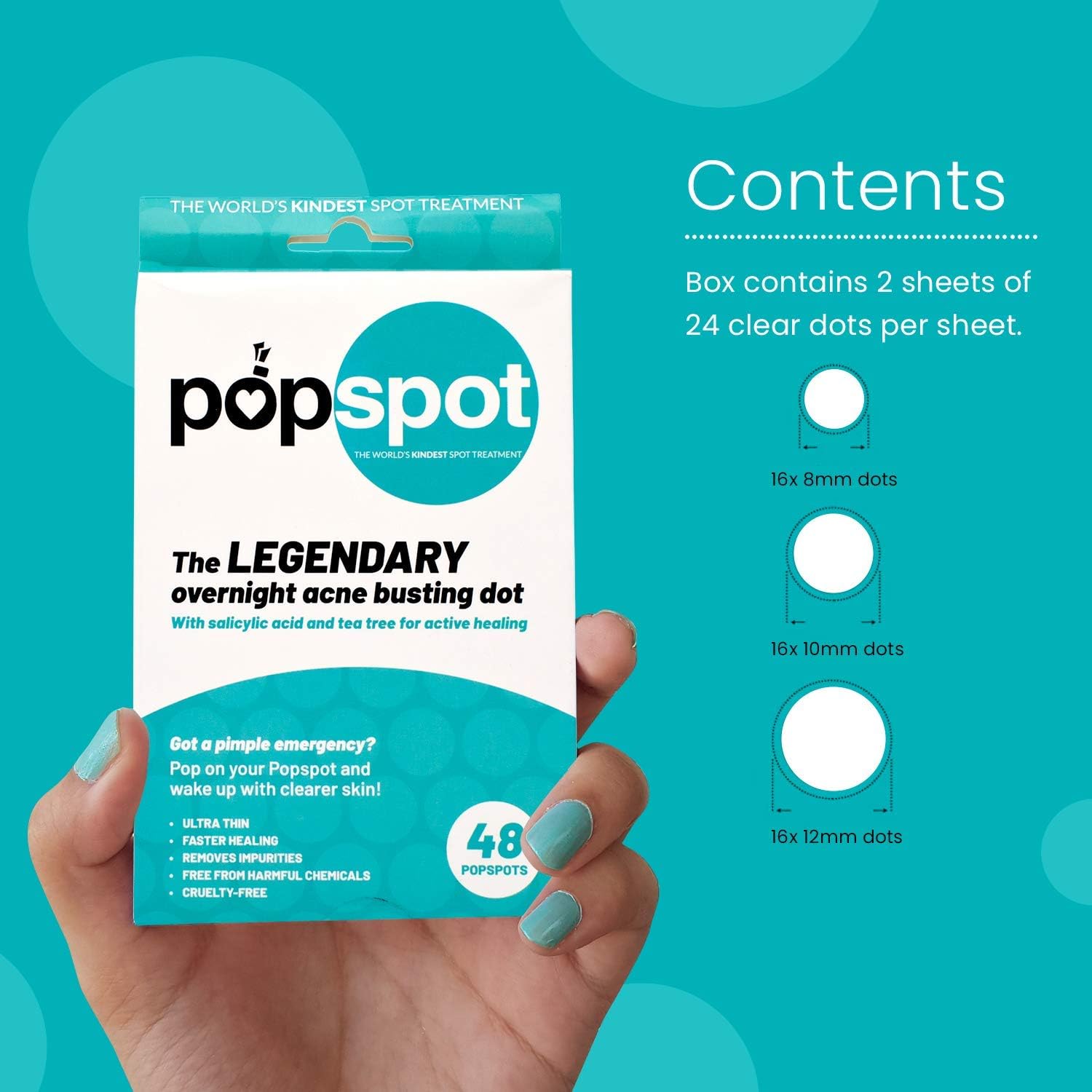 POPSPOT Super Invisible Pimple Patches
