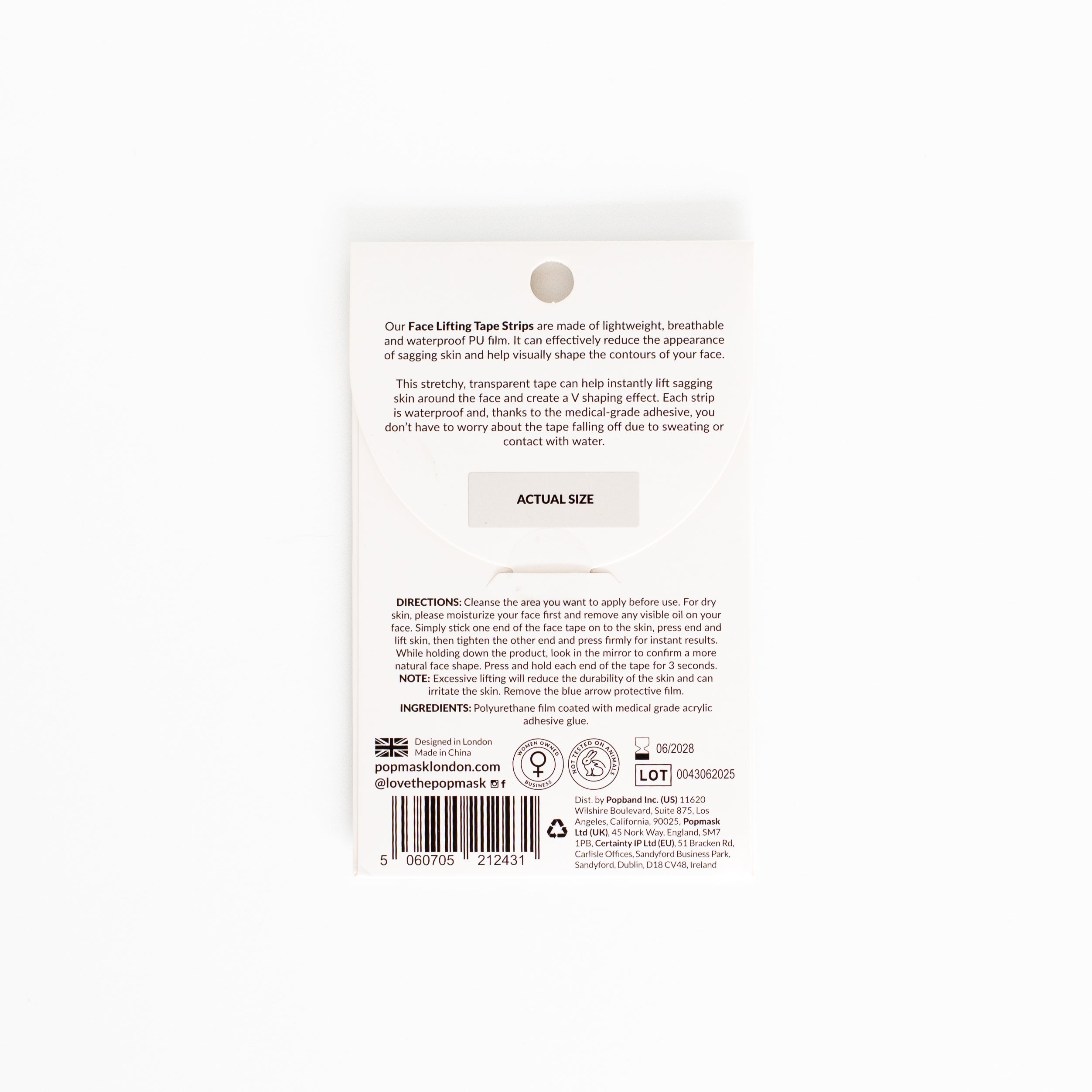 Face Lifting Tape Strips