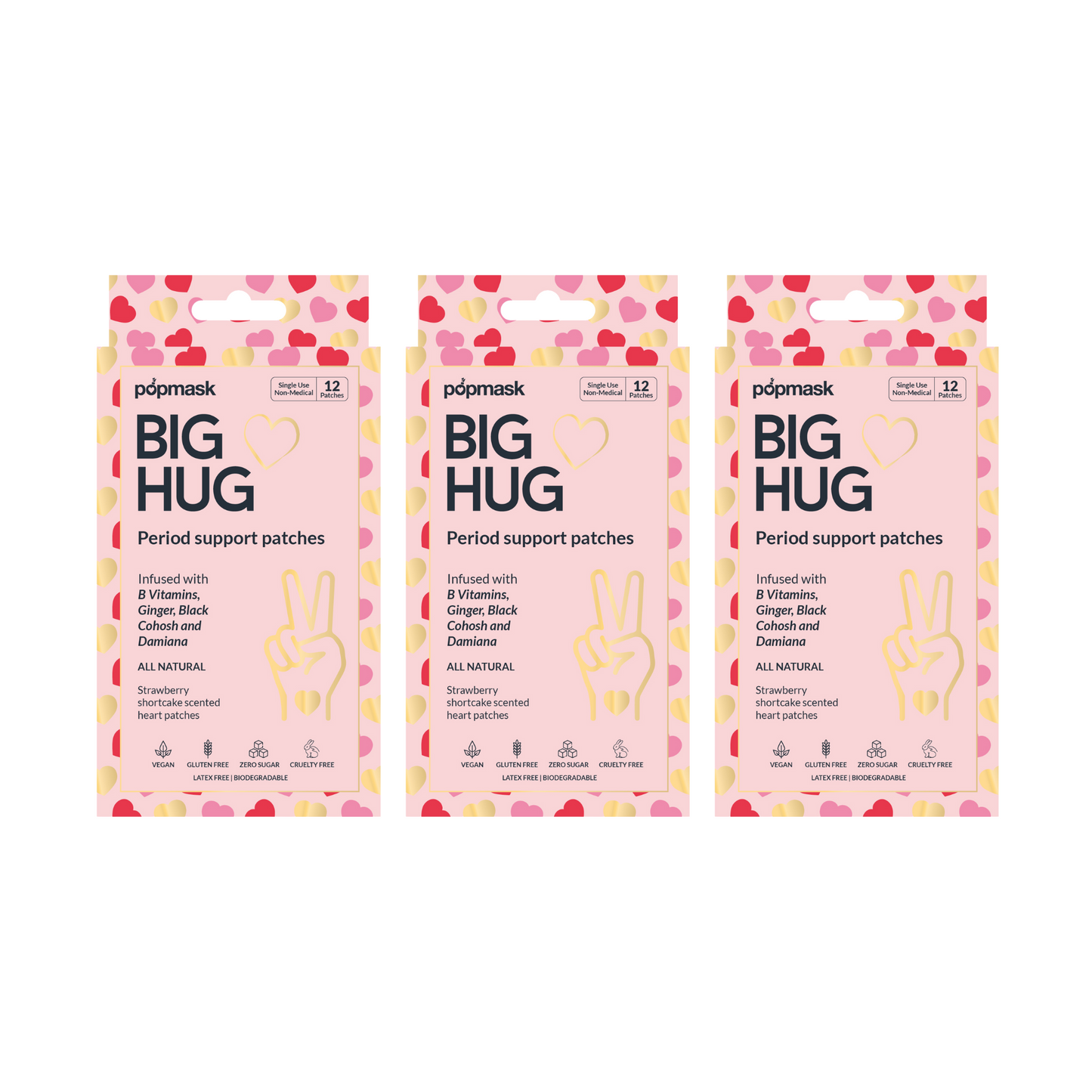 Big Hug Period Support Vitamin Patch Set