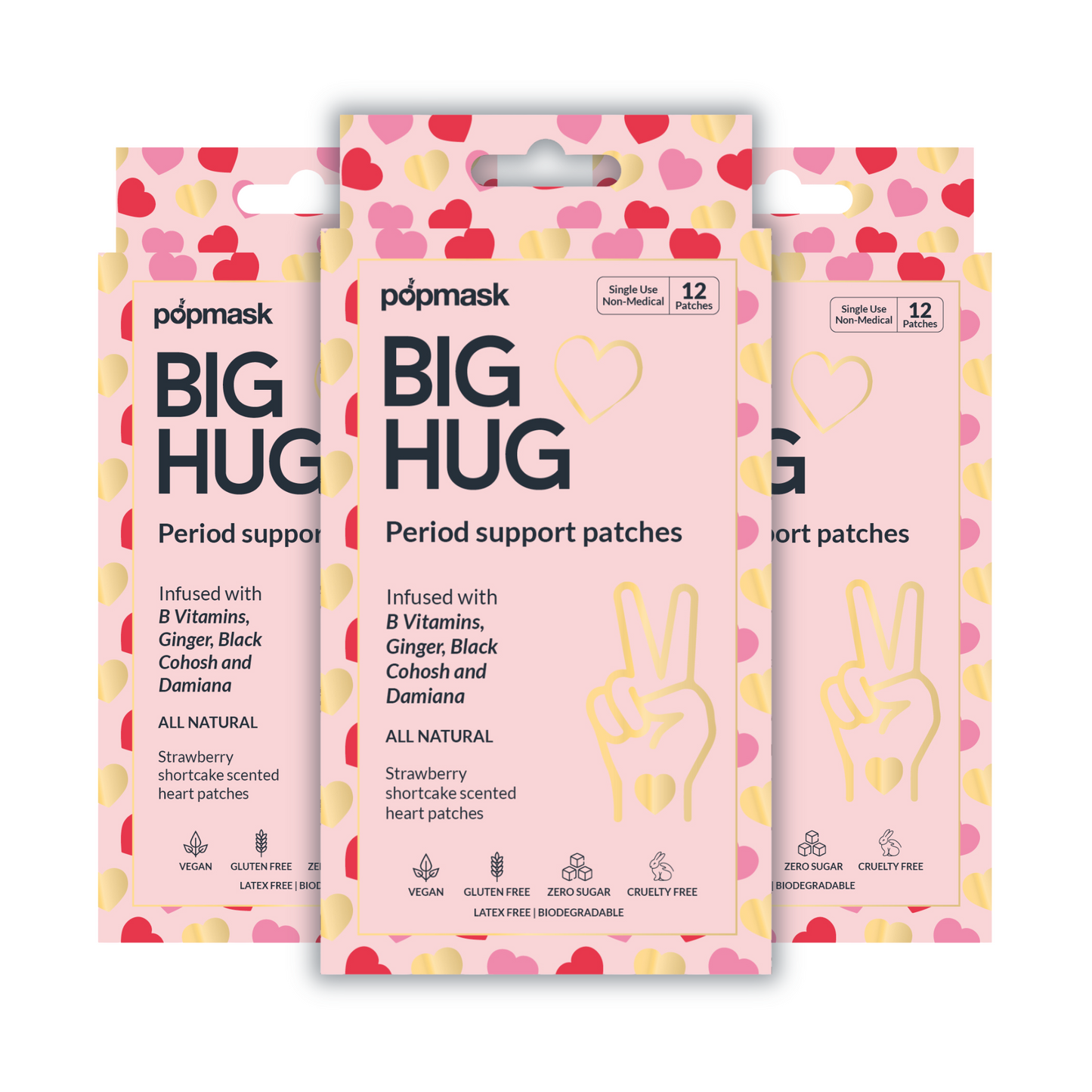 Big Hug Period Support Vitamin Patch Set