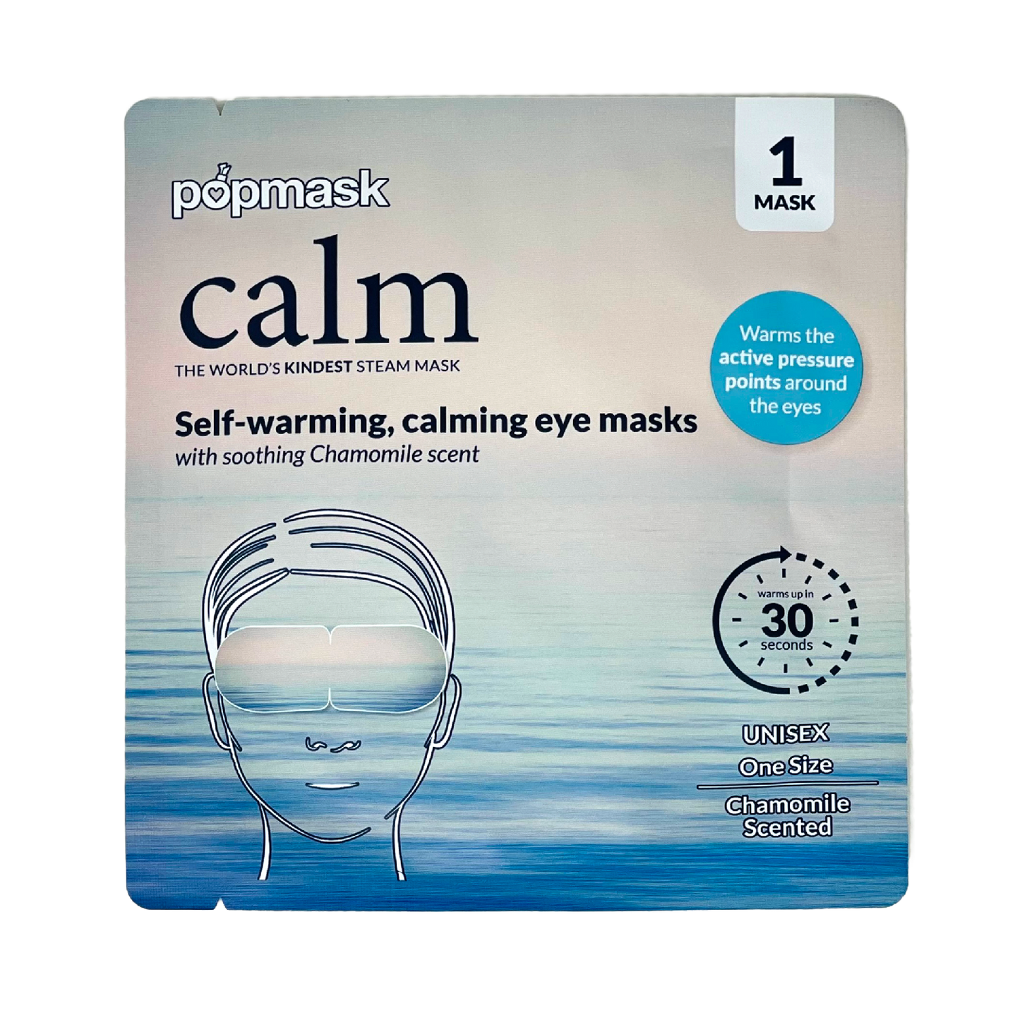 Calm Self-warming Chamomile Scented Sleep Masks