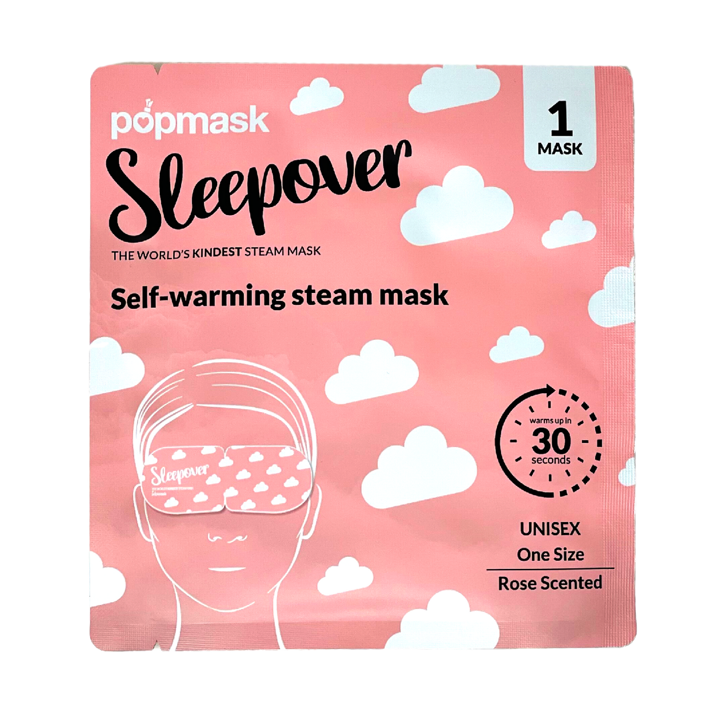 Sleepover Rose Scented Self-warming Sleep Mask