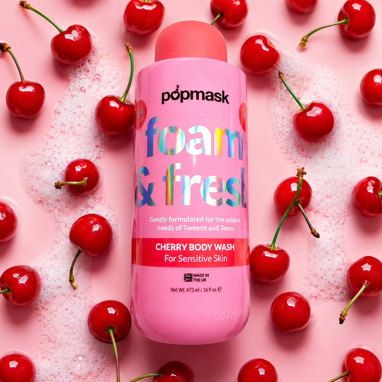 Cherry Foam & Fresh PH Balanced Body Wash