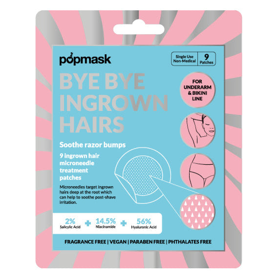 Bye Bye Ingrown Hairs Microdart Patches