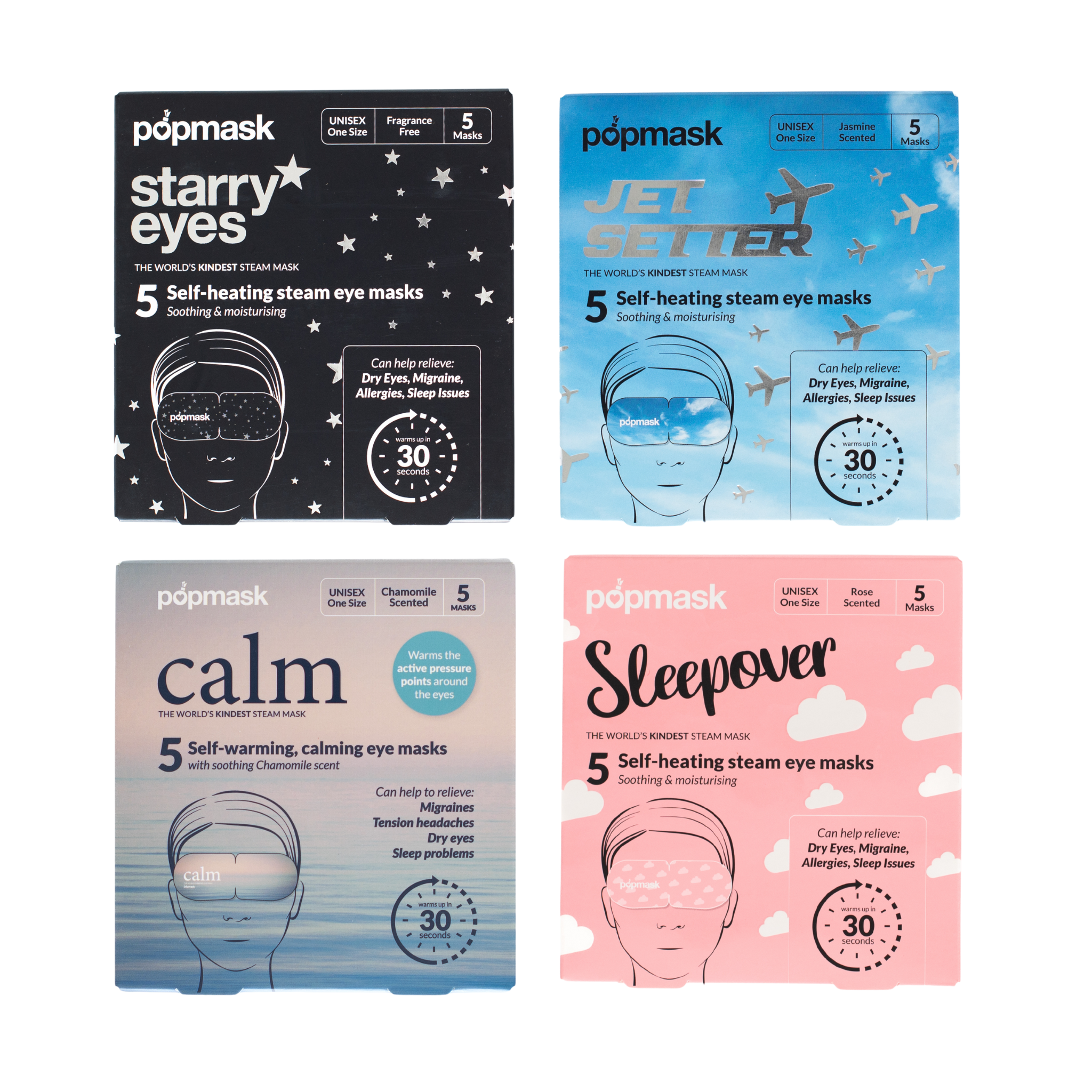 Dream Self-Heating Eye Mask Bundle