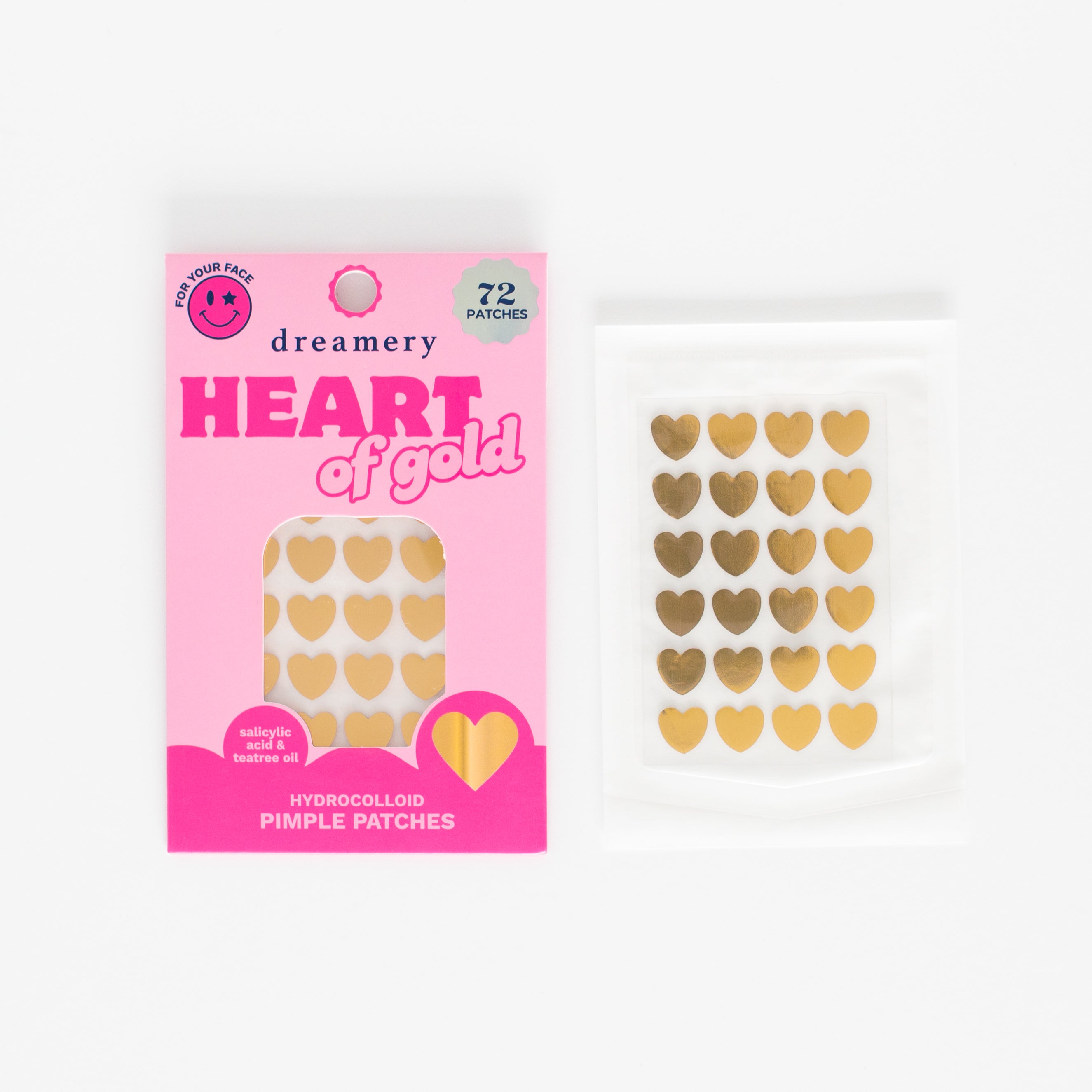 Heart of Gold Salicylic Acid & Tea Tree Oil Pimple Patches