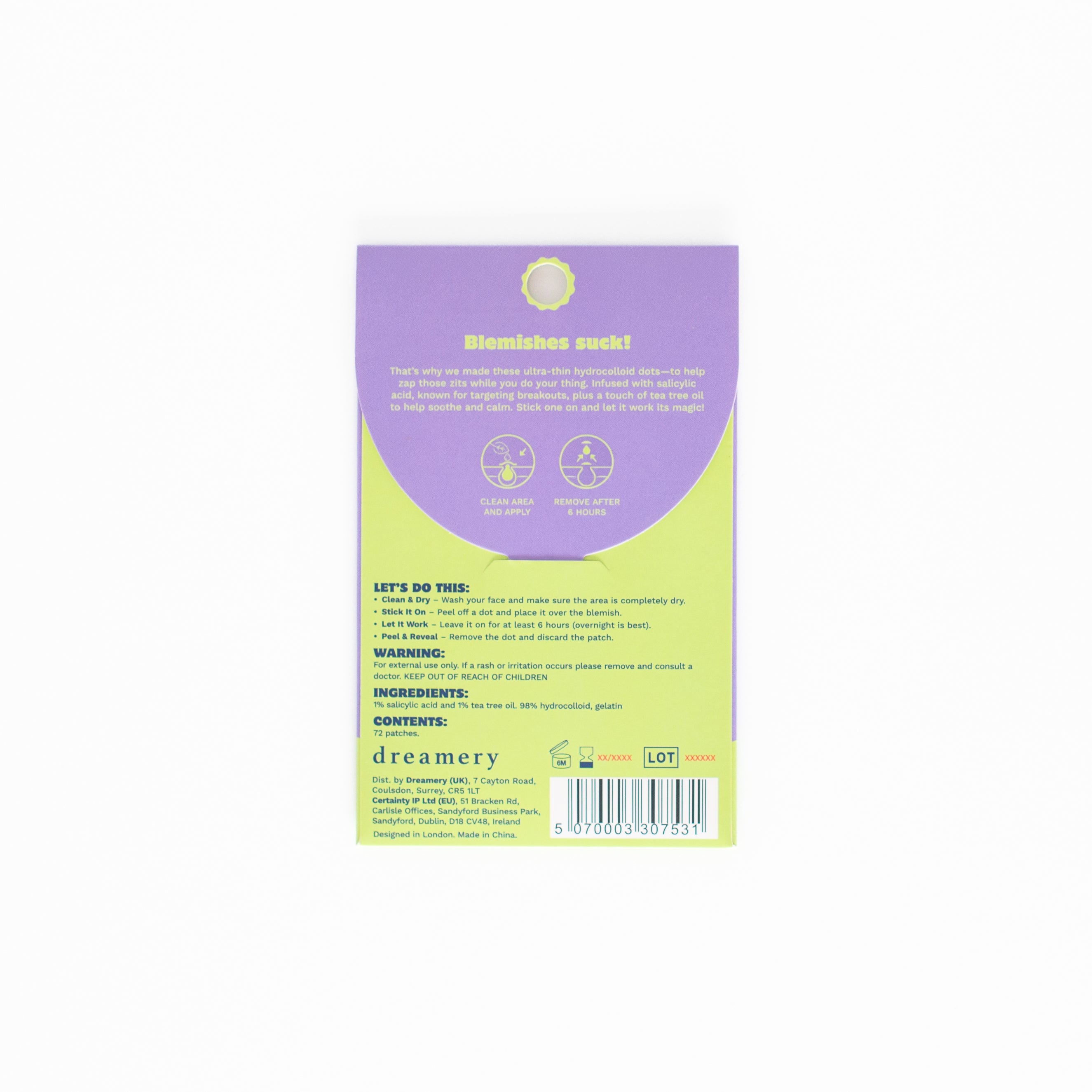 Out of Space Salicylic Acid & Tea Tree Oil Pimple Patches