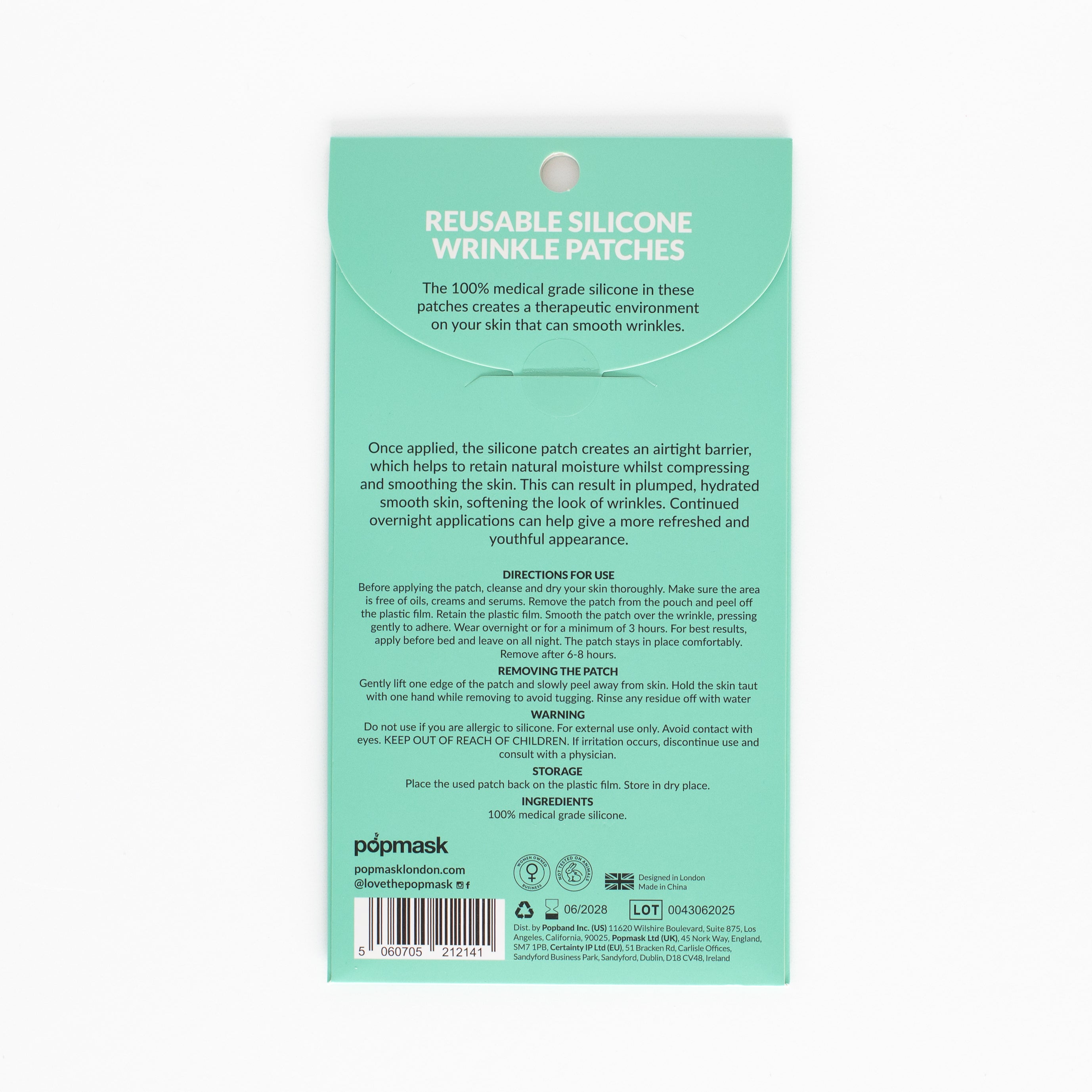 Reusable Silicone Wrinkle Patches
