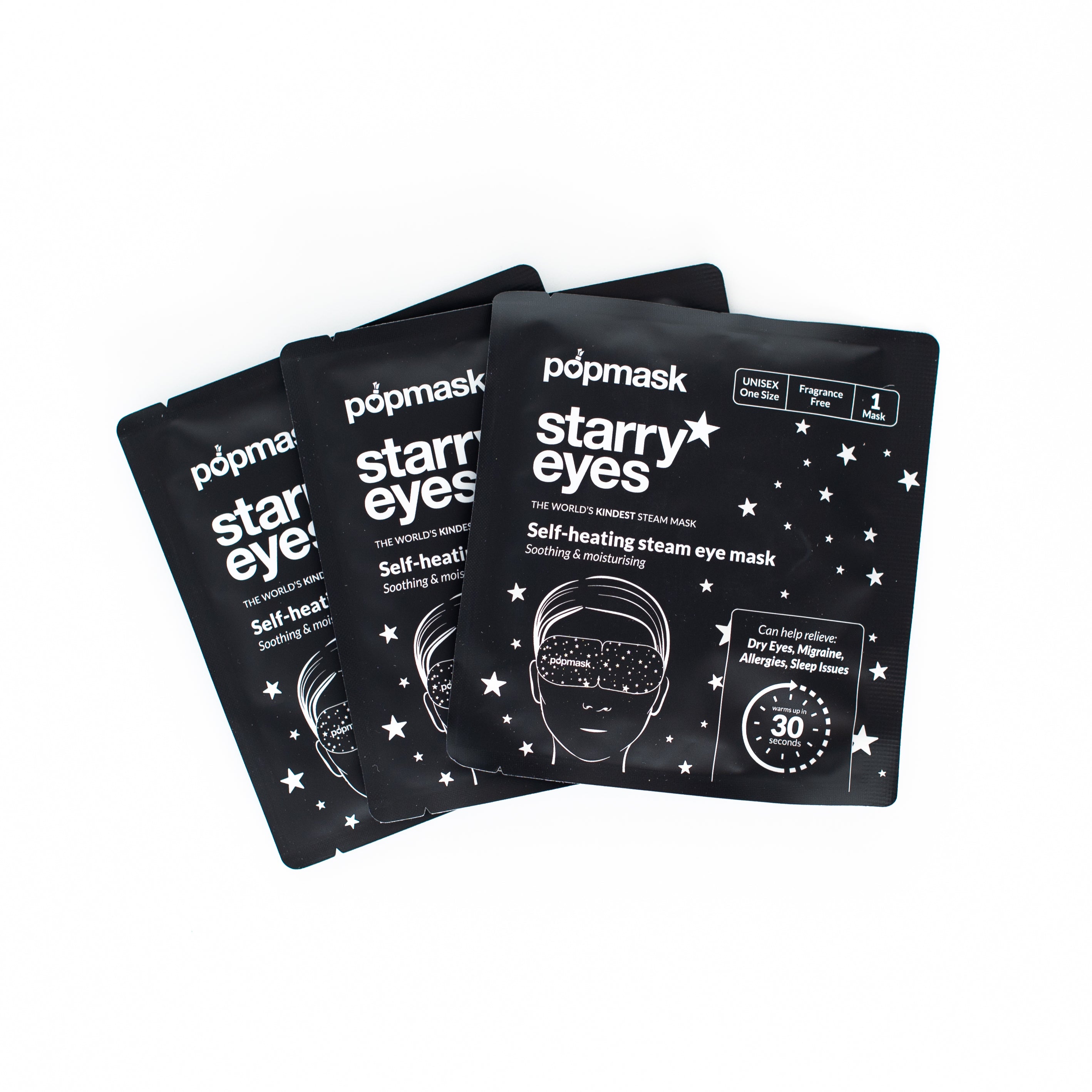 Starry Eyes Self-Warming Eye Masks
