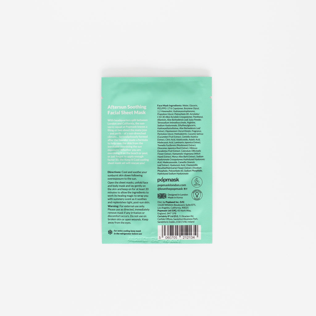 Keep It Cool Aftersun Face Mask