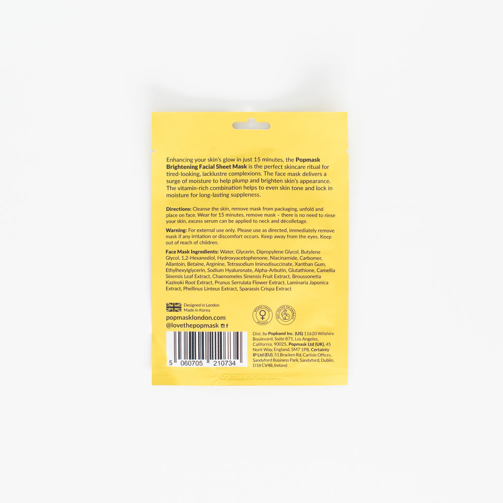 Brightening Facial Sheet Mask
