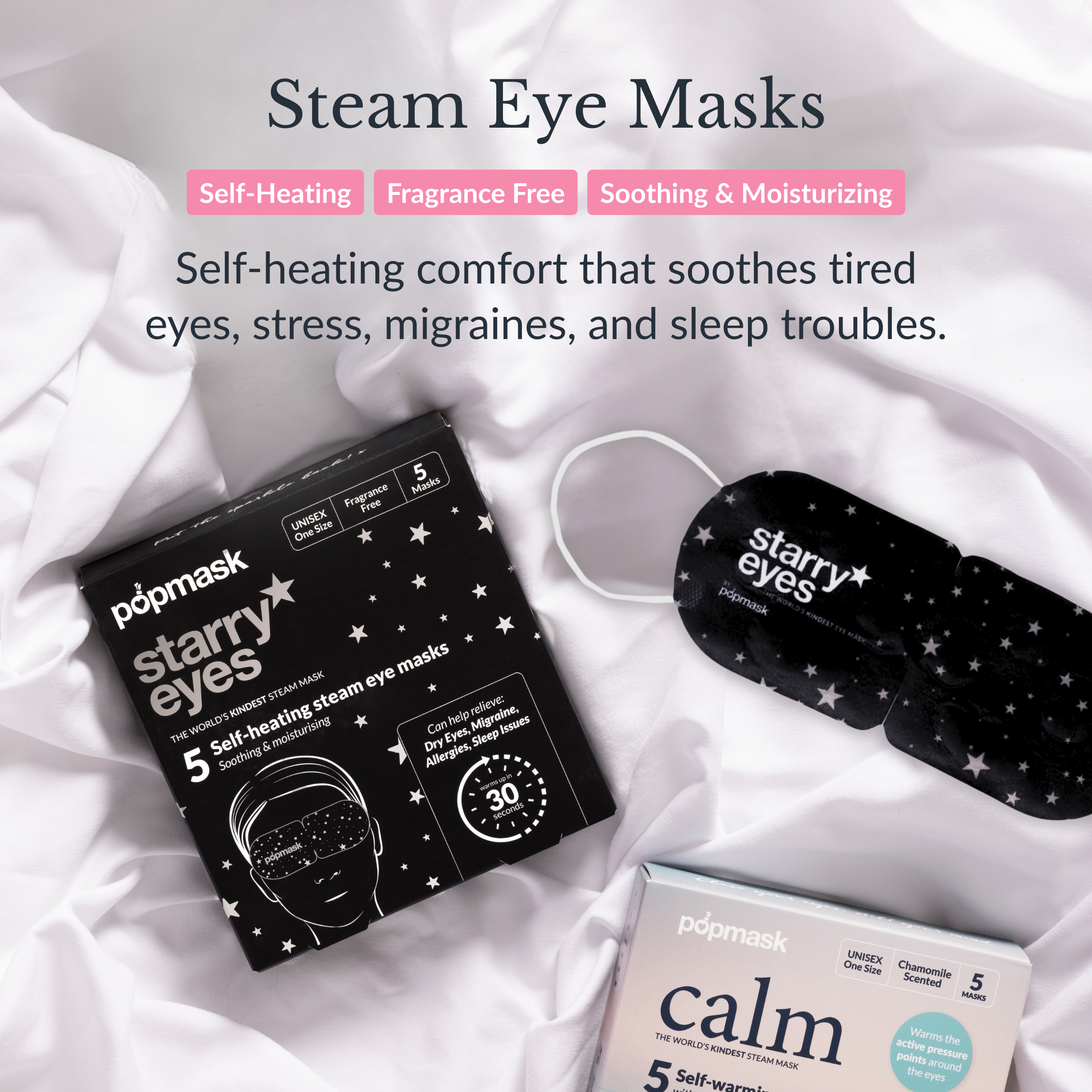 Starry Eyes Self-Warming Eye Masks