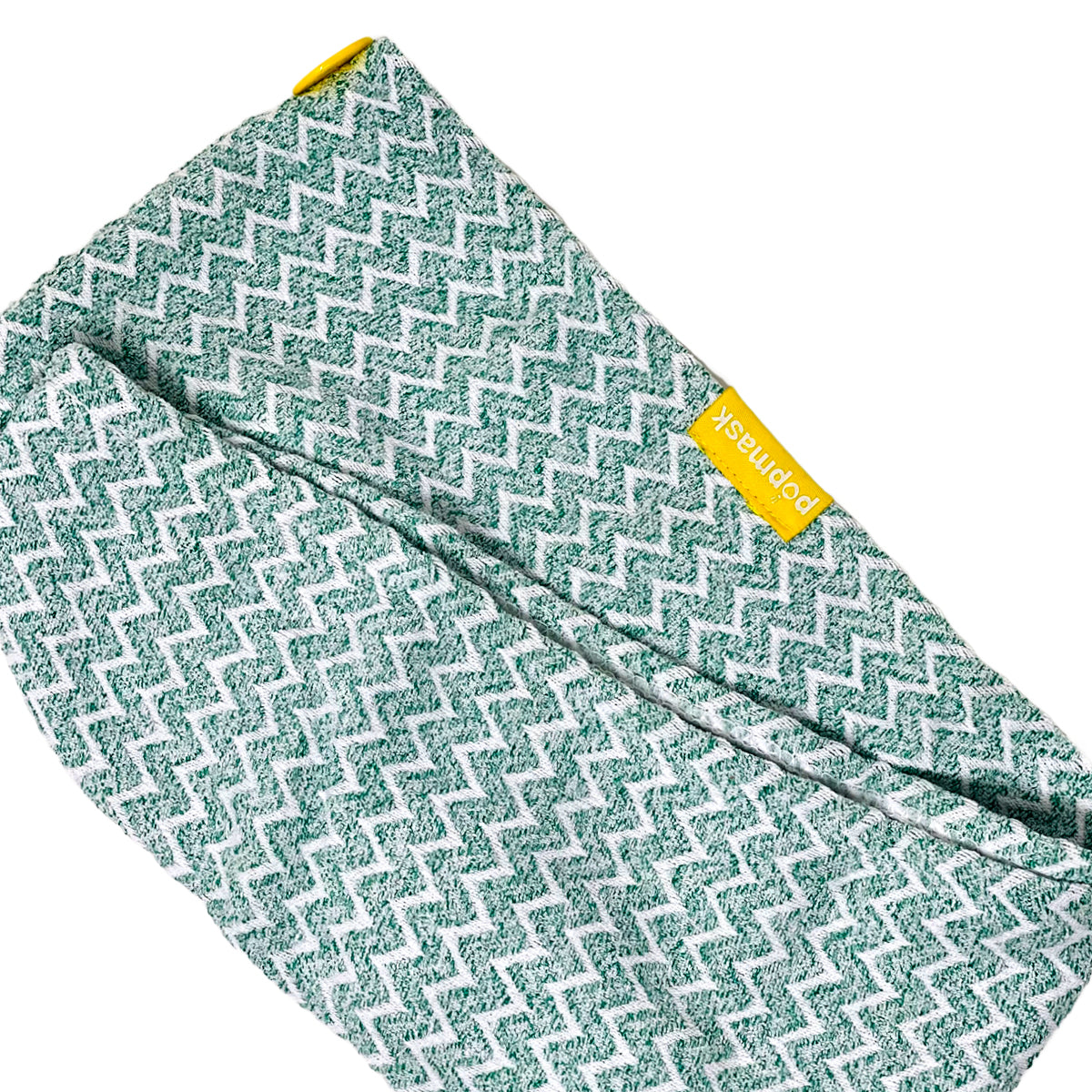 Green Fast-Drying Microfibre Hair Towel