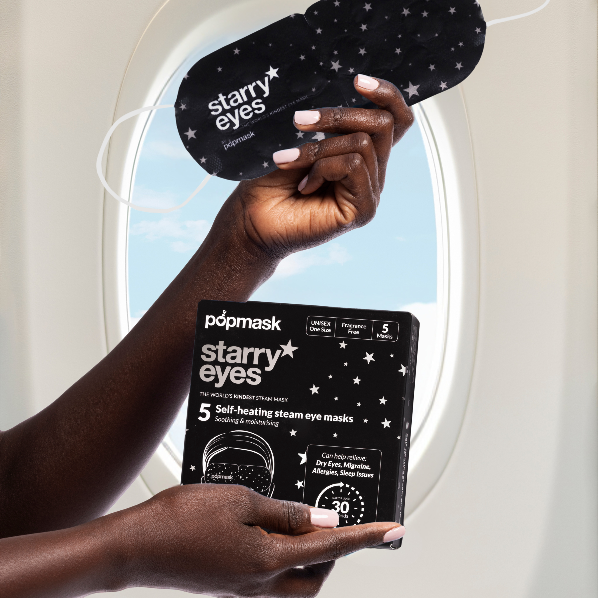 Starry Eyes Self-Warming Eye Masks