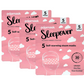 Sleepover Self-Heating Rose Scented Eye Masks - 3 Box Multipack - 15 Masks | Gentle Steam Vapor for Relaxation & Sleep