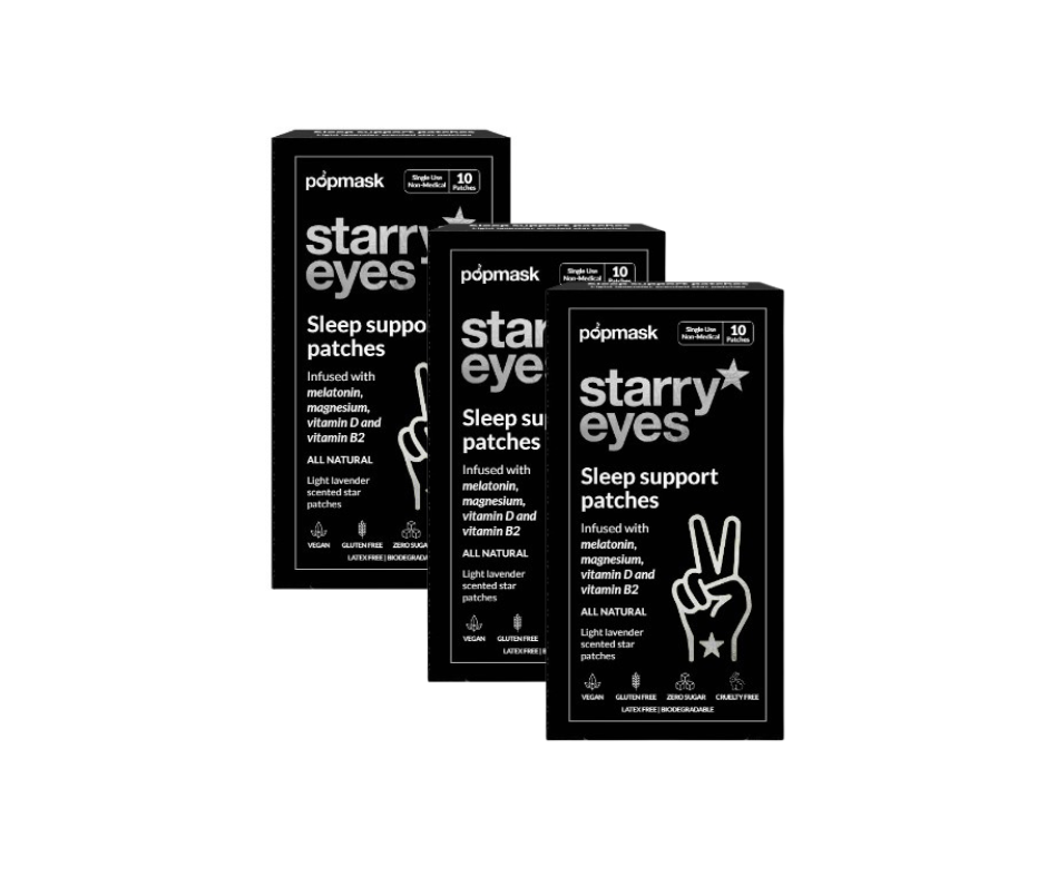 Starry Eyes Vitamin Sleep Support Patches – MULTIPACK (30 Patches) | Naturally Promote Restful Sleep