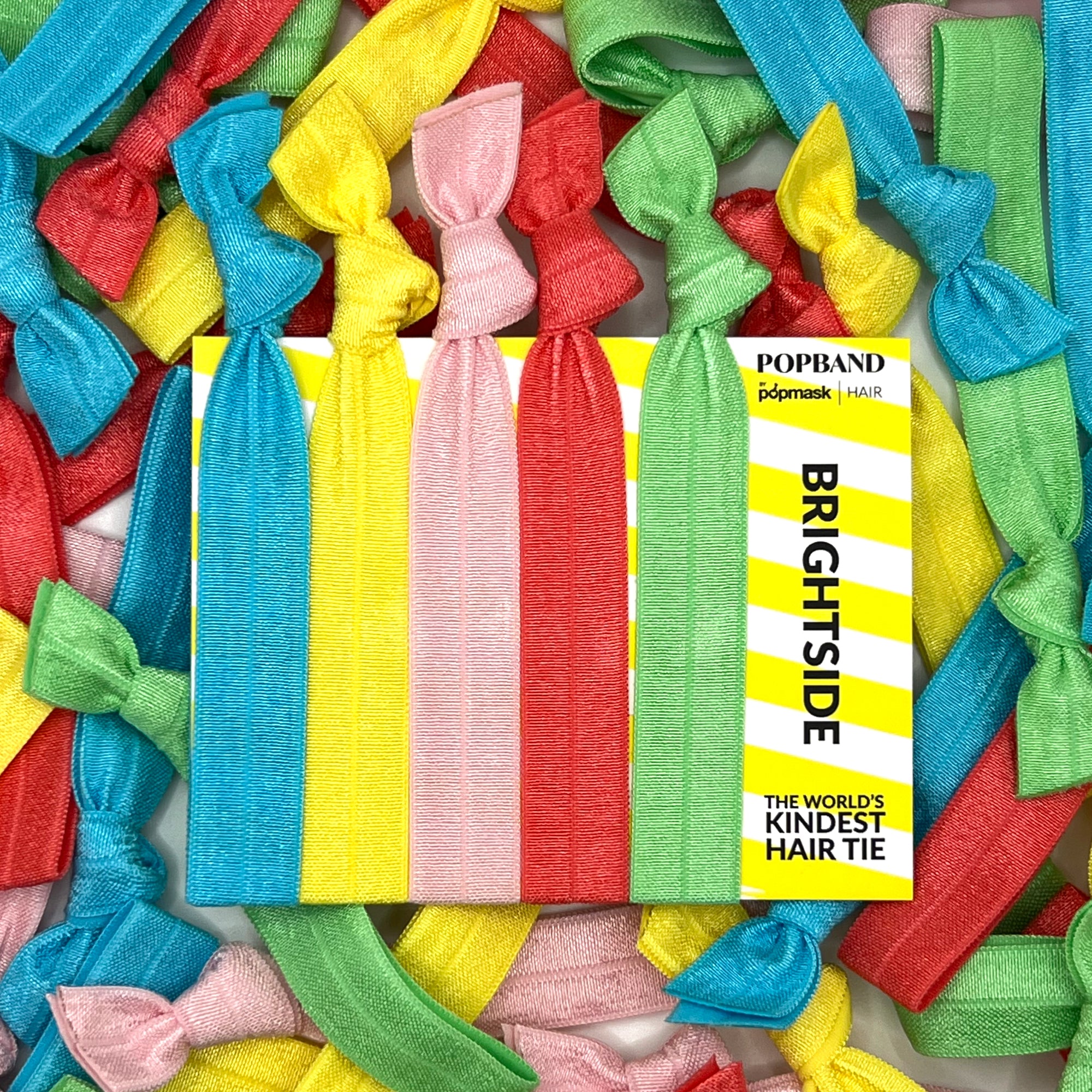 Popband Bright Side 'No Dent' Hair Ties
