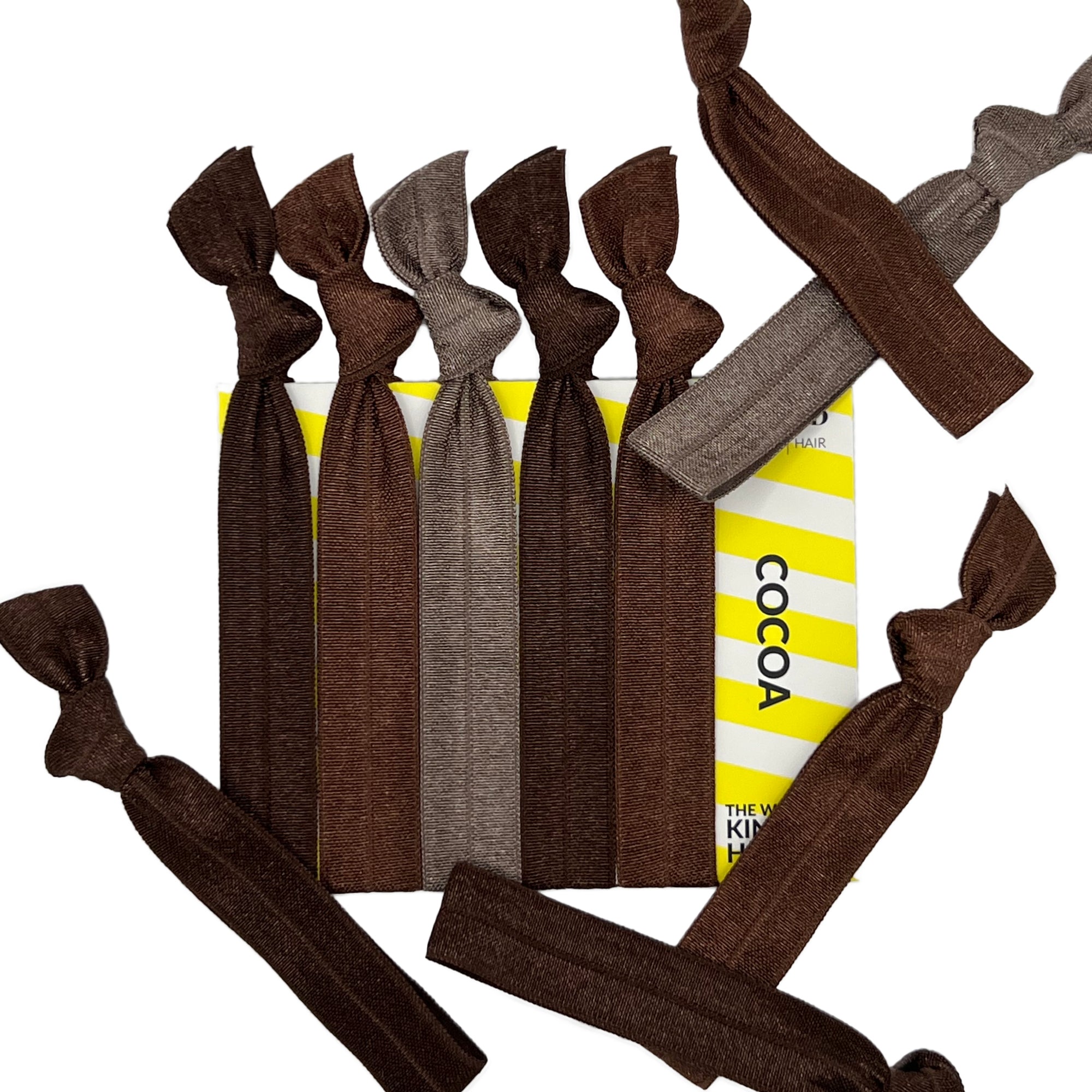 Popband Cocoa 'No Dent' Hair Ties