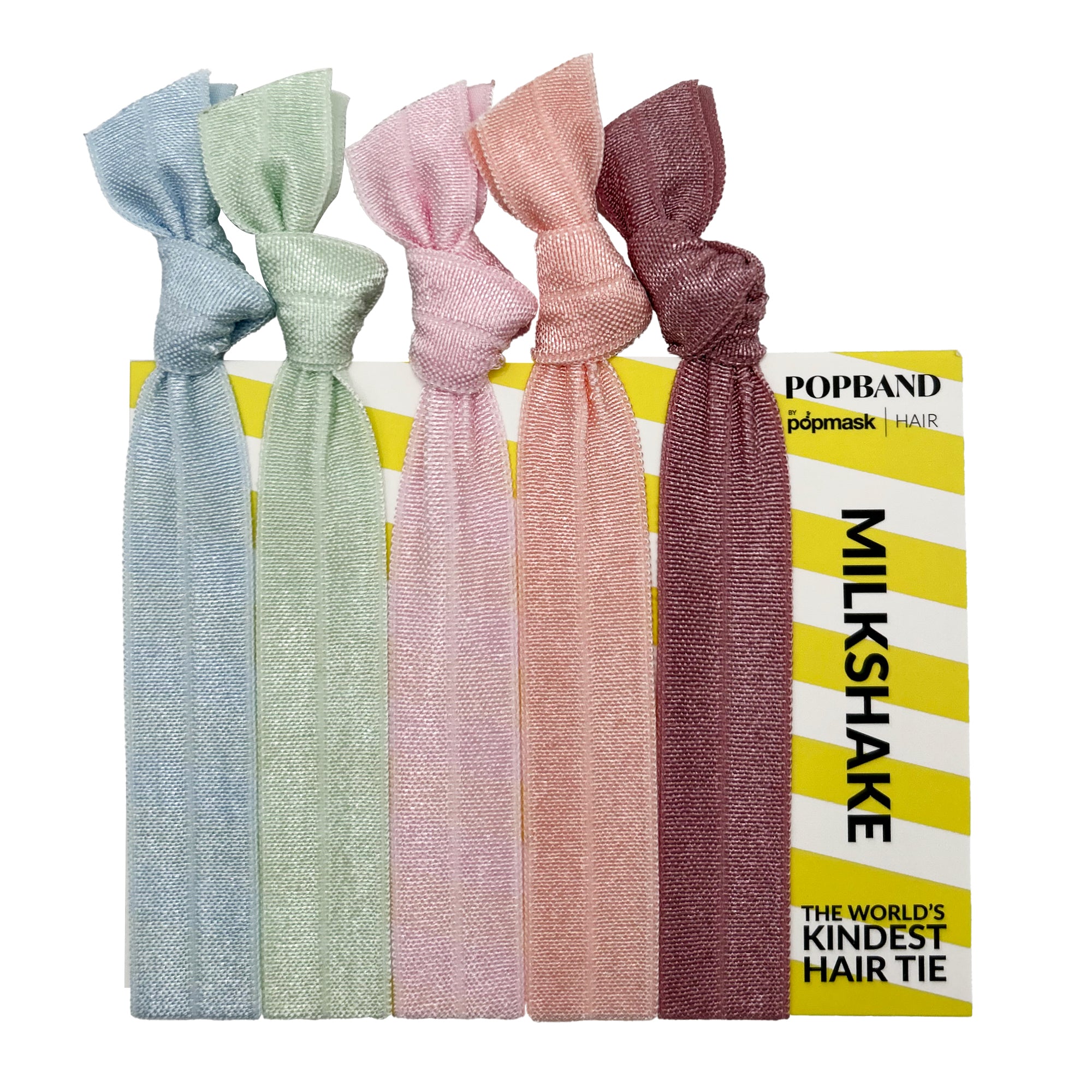 Popband Milkshake 'No Dent' Hair Ties