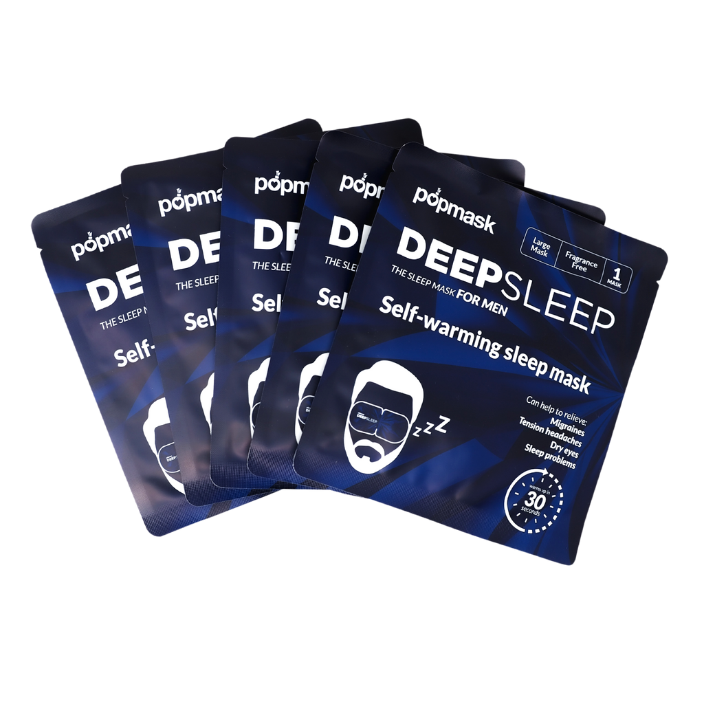 Deep Sleep Self-Heating Eye Masks for Men Bundle
