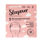 Sleepover Self-Heating Rose Scented Eye Masks - 5 Pack | Gentle Steam Vapor for Relaxation & Sleep