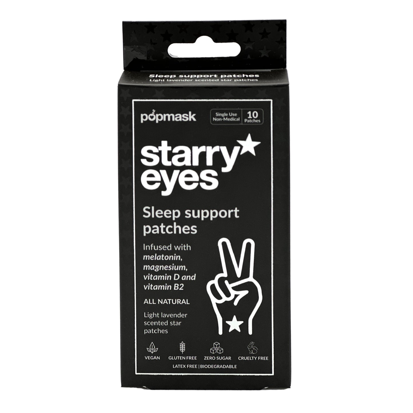 Starry Eyes Vitamin Sleep Support Patches – (10 Patches) | Naturally Promote Restful Sleep