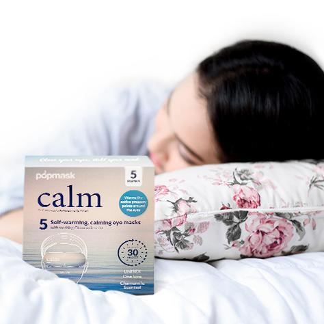 Calm Self-warming Chamomile Scented Sleep Masks