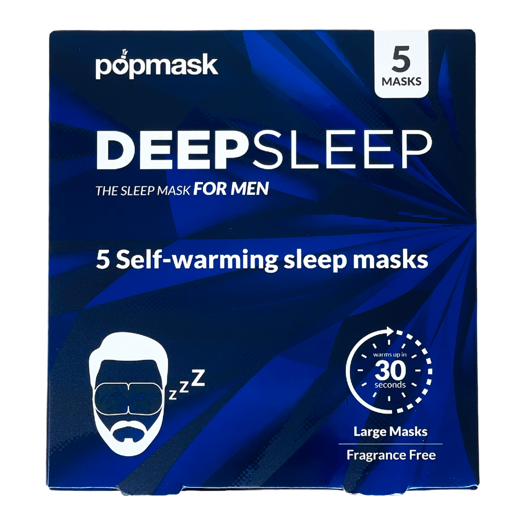 Deep Sleep Self-Heating Eye Masks for Men Bundle
