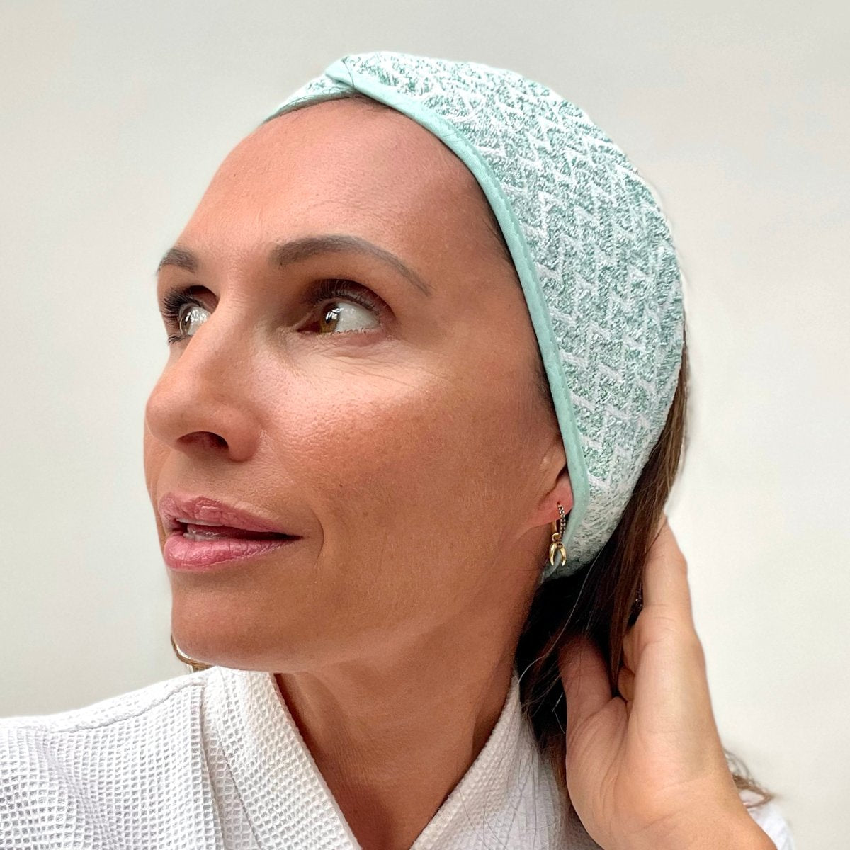 Green Luxurious Microfibre Spa Headband