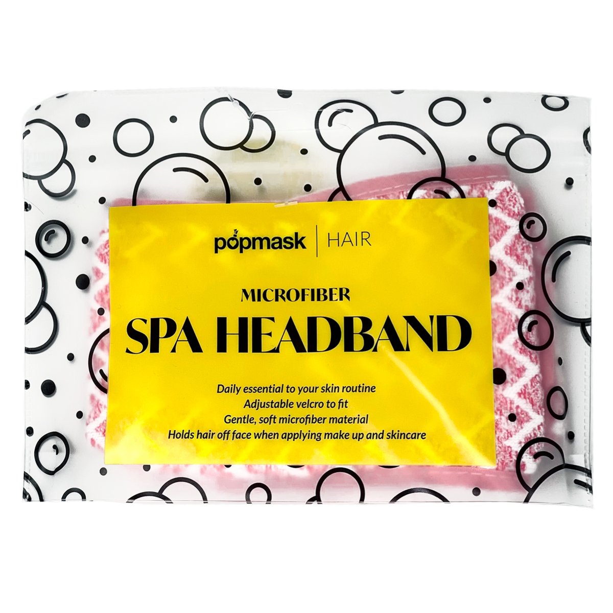 Pink Luxurious Microfibre Spa Headband