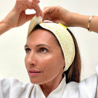 Yellow Luxurious Microfibre Spa Headband