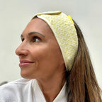 Yellow Luxurious Microfibre Spa Headband