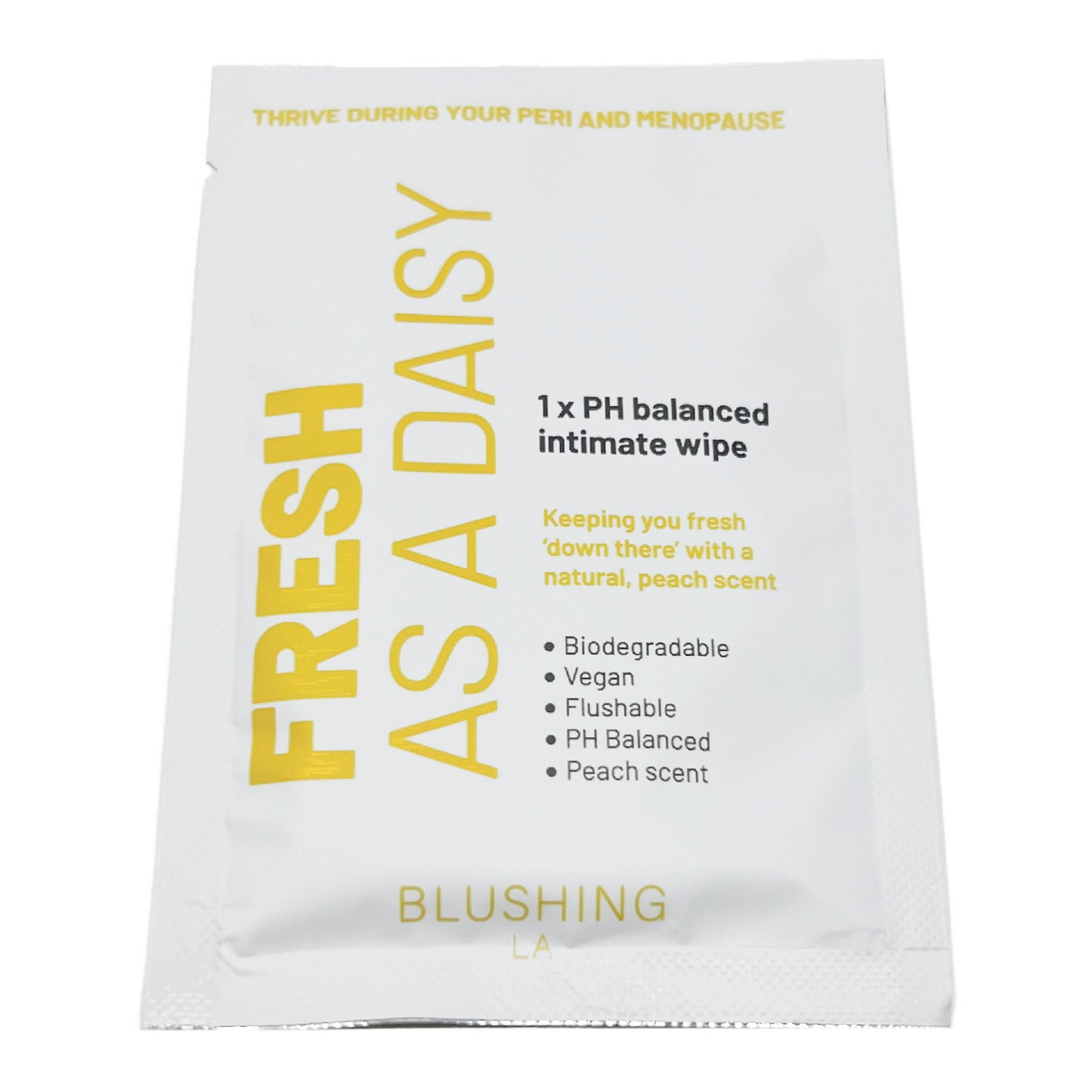 Fresh as a Daisy – 10 Individual PH Balanced Intimate Wipes